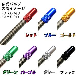 バルブキャップ 自転車 仏式 英式 兼用 2個...の詳細画像1