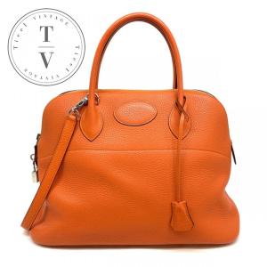 ボリード エルメス HERMES ボリード35 ハンドバッグ アルデンヌ 〇X