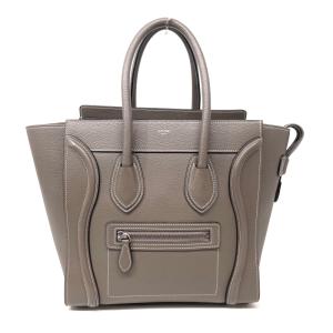 セリーヌ CELINE ハンドバッグ トートバッグ ラゲージマイクロ レザー