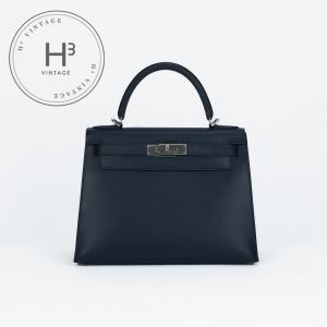エルメス HERMES ケリー28 ケリー 28 バッグ トートバッグ ショルダーバッグ リセ ブルーインディゴ ブルー 青 紺