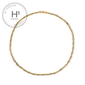 エルメス HERMES ヘラクレス ヘラクレス ネックレス ペンダント チョーカー 750YG 金