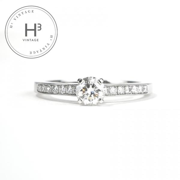 ブシュロン BOUCHERON ソリテール　リング　パヴェ ビーラブド リング 指輪 シルバー 婚約...