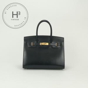 エルメス HERMES バーキン30 セリエ バーキン 30 セリエ バッグ トートバッグ ボックスカーフ ノワール Noir ブラック Black