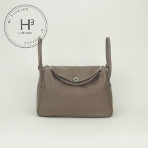 エルメス HERMES リンディ34 リンディ 34 バッグ トートバッグ ショルダーバッグ スイフト エトゥープ Etoupe グレー Gray