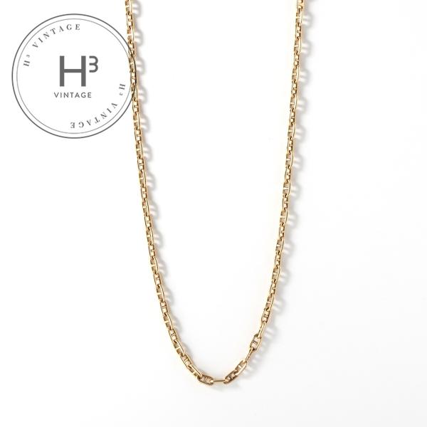 エルメス HERMES シェーヌダンクル TTPM ネックレス ペンダント チョーカー 750YG ...