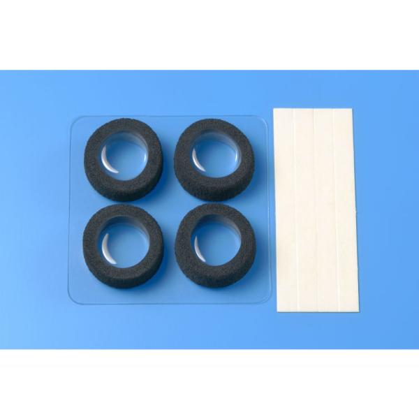 １５３８８　ナローレストンスポンジタイヤセット（ブラック）