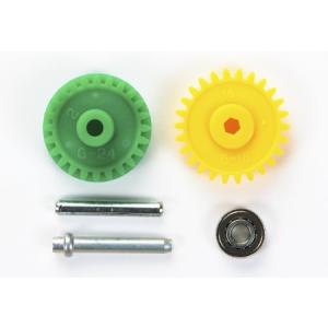 ミニ四駆 AO-1041 ミニ四駆G-18ギヤ（黄10個） : おもちゃの