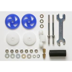 ミニ四駆 95429 大径スタビヘッドセット (11mm・15mm) (ブルー