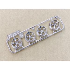 タミヤ　HG軽量17mmオールアルミベアリングローラー　95563 6個セット 95563】HG 軽量17mmオールアルミベアリングローラー TAMIYA製品