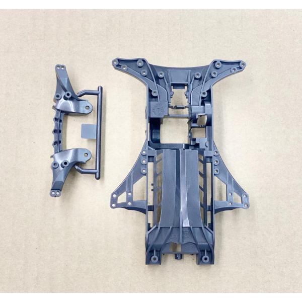 FM-Aシャーシ　メタリックグレイ　ミニ四駆　バラ売り