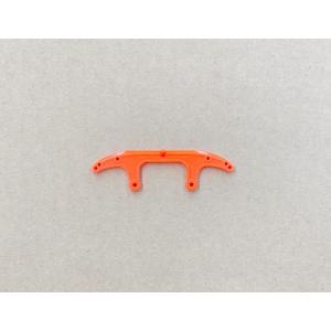 リヤローラーステー（ＶＳシャーシ用）　蛍光オレンジ　ミニ四駆９５３５５　ばら売り