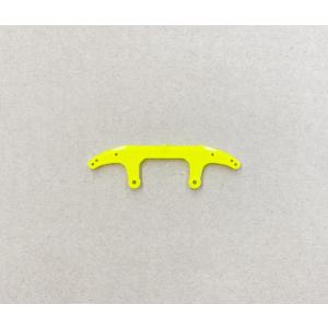 リヤローラーステー（ＶＳシャーシ用）　蛍光イエロー　ミニ四駆９５３５６　ばら売り