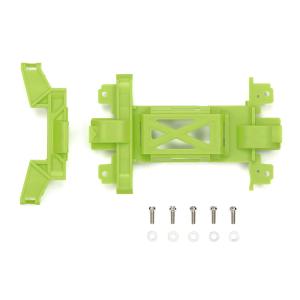 ９５７０１　MSシャーシ 強化ギヤカバー　(イエローグリーン) ミニ四駆ステーション