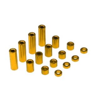 イーグル模型 AL2mmスペーサーセット ゴールド