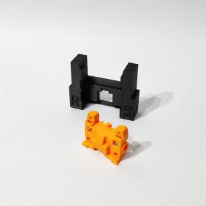 ミニ四駆 MSシャーシ用 1,5mmUP 段上げ治具 リア用 オーバードライブ