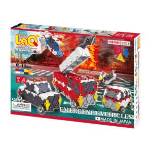 LaQ（ラキュー） ハマクロンコンストラクター ミニパトカー 39ピース