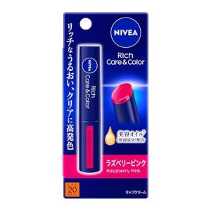 NIVEA ニベア リッチケア&カラーリップ カメリアピンク リップ
