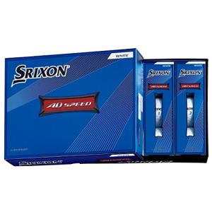 ダンロップ ゴルフボール SRIXON AD SPEED 2022年モデル 1ダース(12個入り) ホワイト｜omoshirock