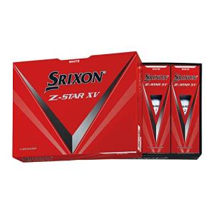 DUNLOP ダンロップゴルフボール SRIXON Z-STAR XV 2023年モデル 1ダース(12個入り) ホワイト｜omoshirock