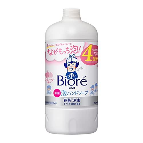 【医薬部外品】 ビオレu ビオレｕ 泡ハンドソープ フルーツの香り つめかえ用 770ｍｌ