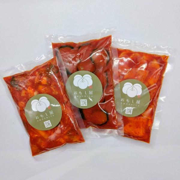 定番キムチ3種(各200g入)/白菜キムチ 大根キムチ 胡瓜キムチ キムチセット ギフト