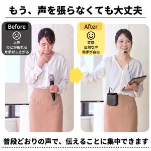 拡声器 ハンズフリー 小型 メガホン ポータブ...の詳細画像4