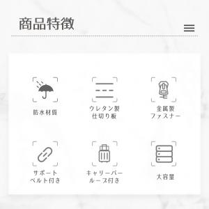 XL メイクボックス メイクポーチ 大容量 持...の詳細画像5