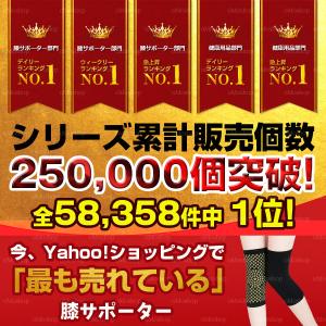 膝サポーター よもぎ 自発熱 膝 痛み サポー...の詳細画像3