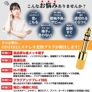 (1本) 6.3mmデジタル変換プラグ オス ...の詳細画像5