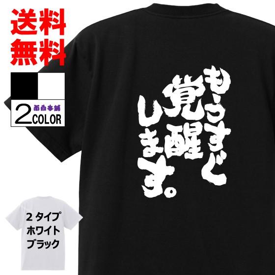 おもしろTシャツ ネタTシャツ 面白tシャツ もうすぐ覚醒します。 名言 パロディ 格言 メンズ レ...