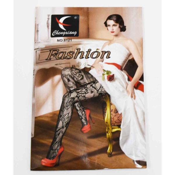 パルマ柄　 網タイツ &amp; アミタイツ[8121]