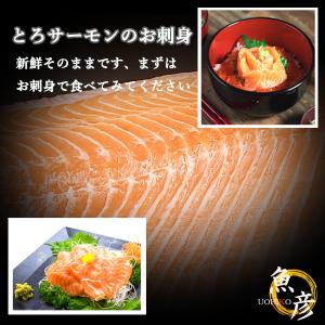極上とろサーモン 限定部位 400g〜500g...の詳細画像1