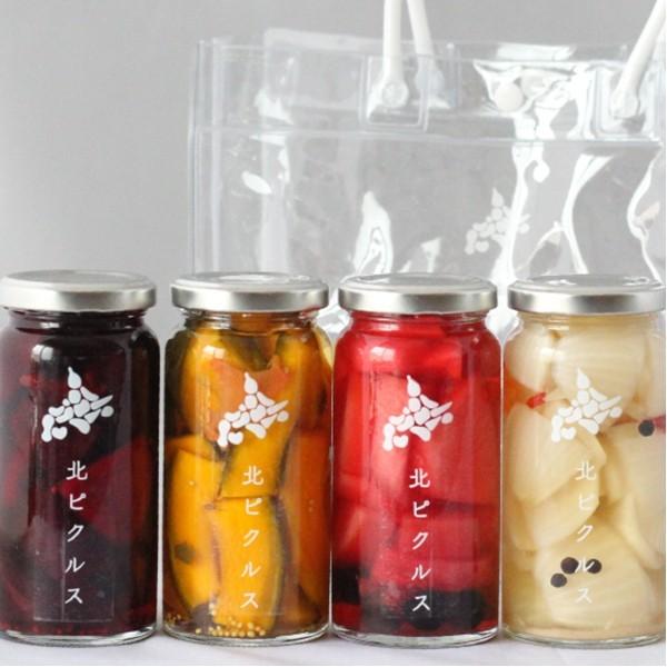 ロカラ 北ピクルス 彩4種小瓶セット(手持ちバッグ)  おもてなしギフト