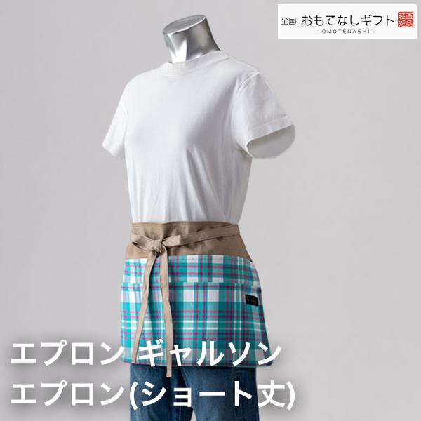 エプロン ギャルソンエプロン(ショート丈) 品質を極めた遠州綿100 %（C-2） おもてなしギフト