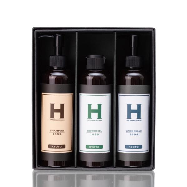 シャンプー・シャワージェル・全身用クリーム COLLECTION 1899 KYOTO ギフト3本入...