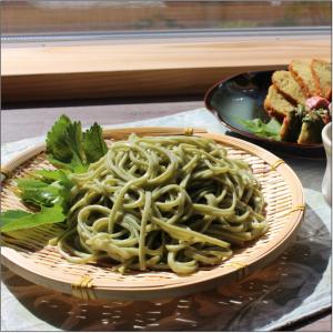 おもてなしギフト　桑の葉うどん　小山のみゅぜ・ど・ぱすてるが作る桑葉うどん7束セット｜omotenashigift