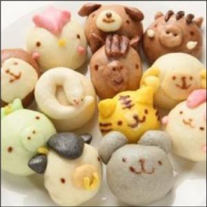 おもてなしギフト 干支中華まん 佐倉の中華レストラン みろべーのかわいい干支中華まん １２種類の仲間...
