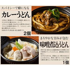 レンジで簡単 個食鍋 讃岐うどんの詰合せ 4種...の詳細画像3