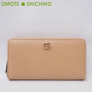 グッチ インターロッキング G レザー コンチネンタル ベージュ　長財布 GUCCI グッチ 長財布 インターロッキング ベージュ系 レザー 本革