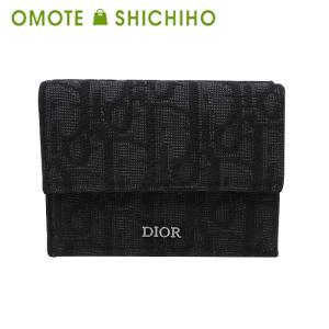 CHRISTIAN DIOR クリスチャンディオール トロッター柄 二つ折り財布
