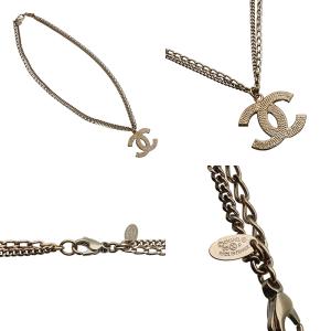 CHANEL シャネル ココマーク 2連 ネッ...の詳細画像2
