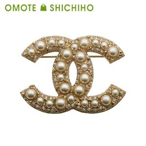 CHANEL（シャネル） ブローチ アクセサリー CCマーク メタル ゴールド