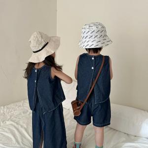 キッズ デニム セットアップ ベビー服 姉弟 ...の詳細画像2