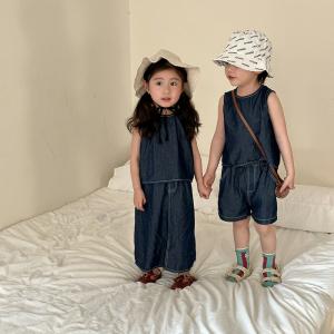 キッズ デニム セットアップ ベビー服 姉弟 ...の詳細画像5