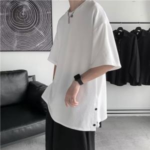 メンズ Tシャツ 半袖 ビッグシルエット オー...の詳細画像3