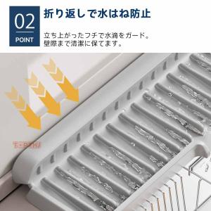 蛇口マット シリコンマット 水切りマット シン...の詳細画像2