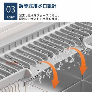 蛇口マット シリコンマット 水切りマット シン...の詳細画像3