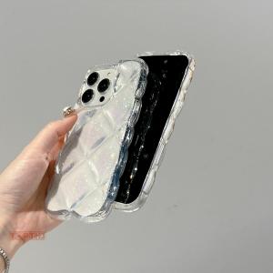 iPhone ケース クリア キルティング キ...の詳細画像3