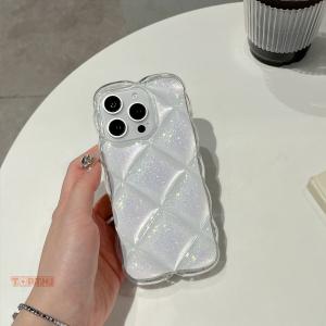iPhone ケース クリア キルティング キ...の詳細画像5