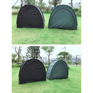 サイクルハウス 4台用 サイクルポート 屋外 ...の詳細画像3